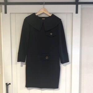 Ali Ro, knit black dress